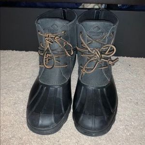 Sperry wedge rain boot